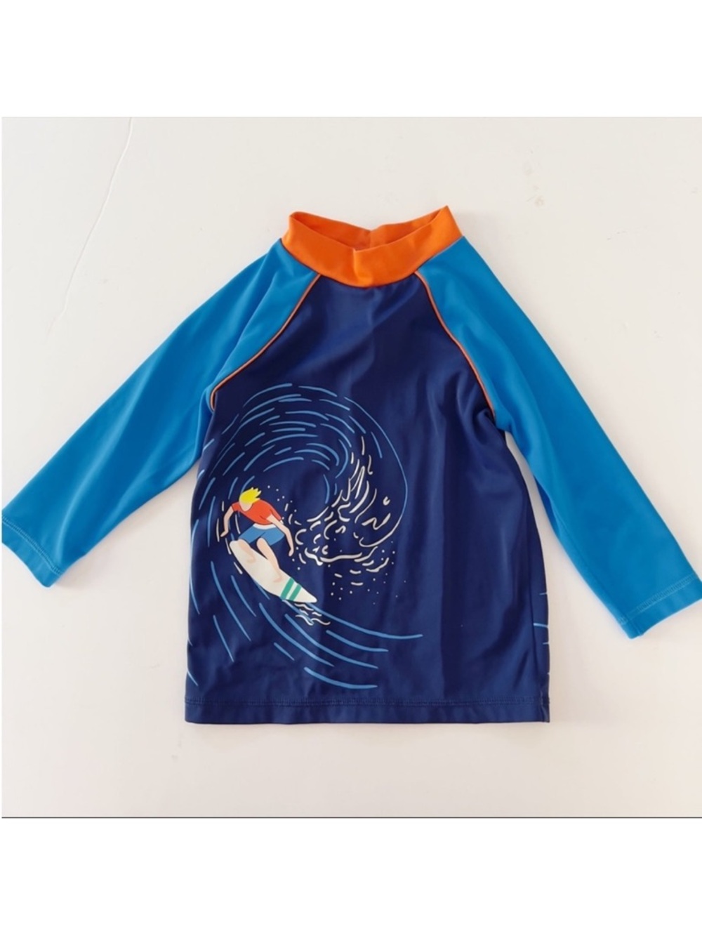 Mini Boden surfer rash guard